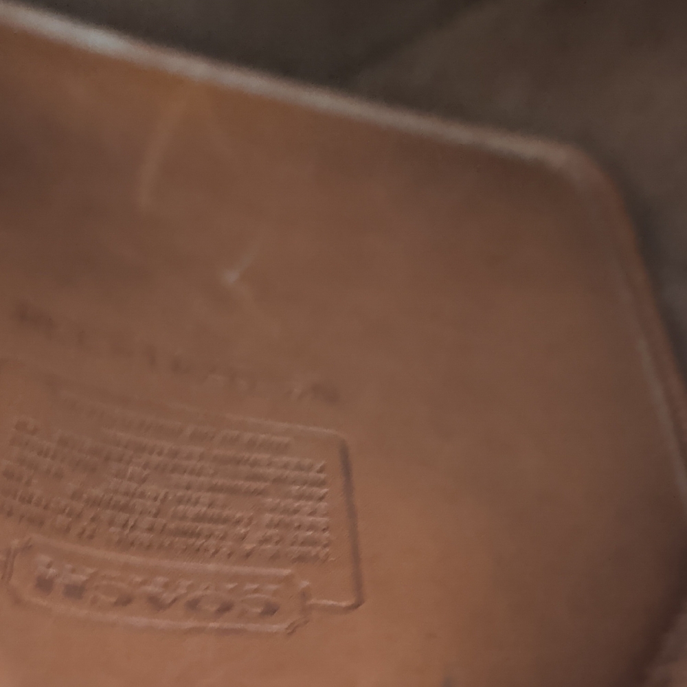 Coach Leather Drawstring Backpack in Rich Brown - Picture 7 of 13